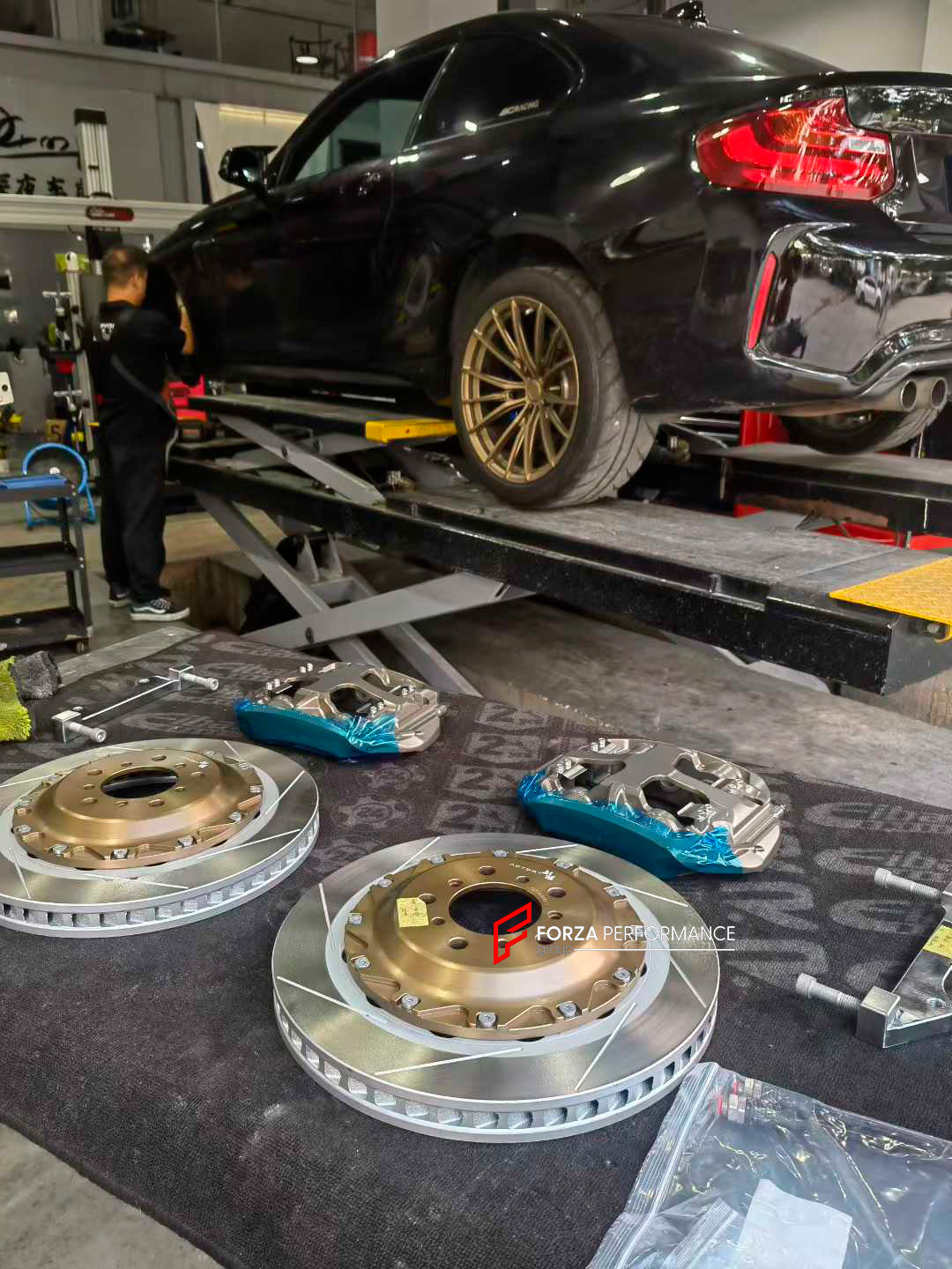 ADTORY X FORZA PERFORMANCE RACE BIG BRAKE KIT BBK for BMW M2 F87 LCI 2015 - 2021