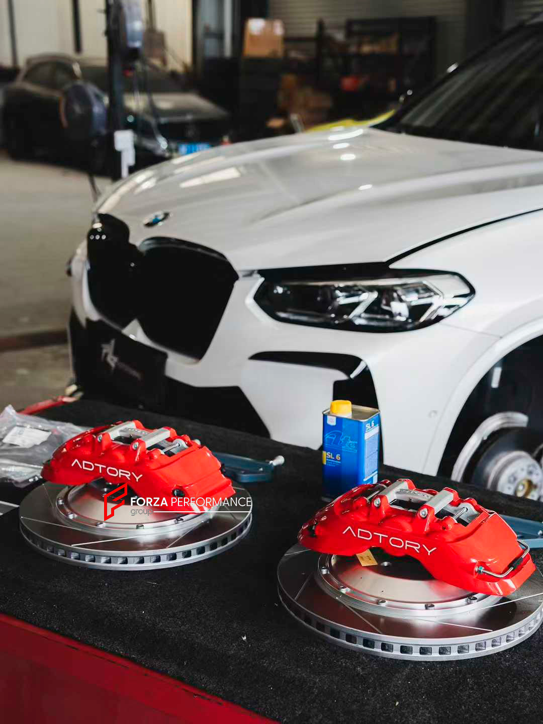 ADTORY X FORZA PERFORMANCE RACE BIG BRAKE KIT BBK for BMW X3 G01 2017 - 2021