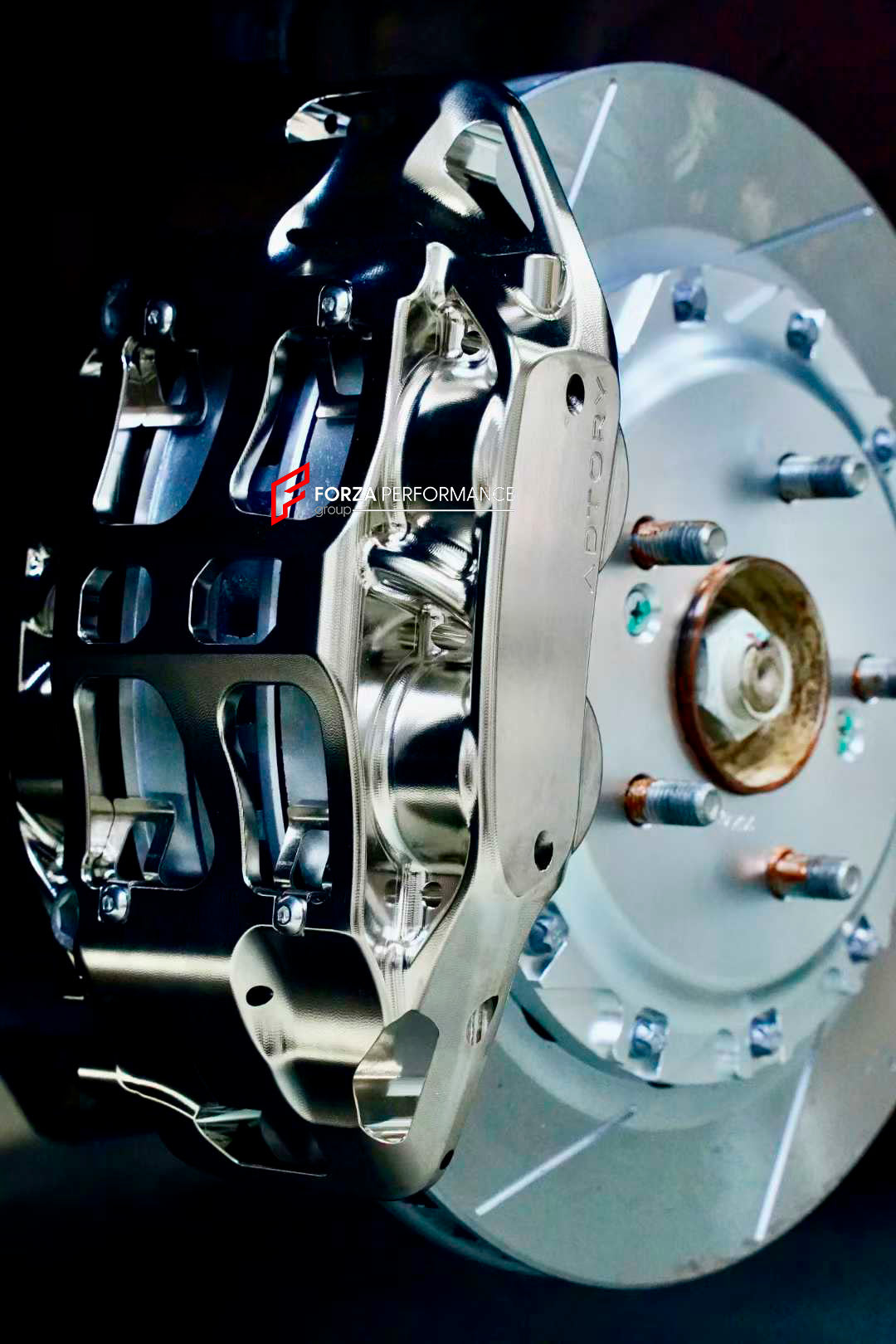ADTORY X FORZA PERFORMANCE RACE BIG BRAKE KIT BBK for HONDA CIVIC TYPE R FD 2007 - 2010