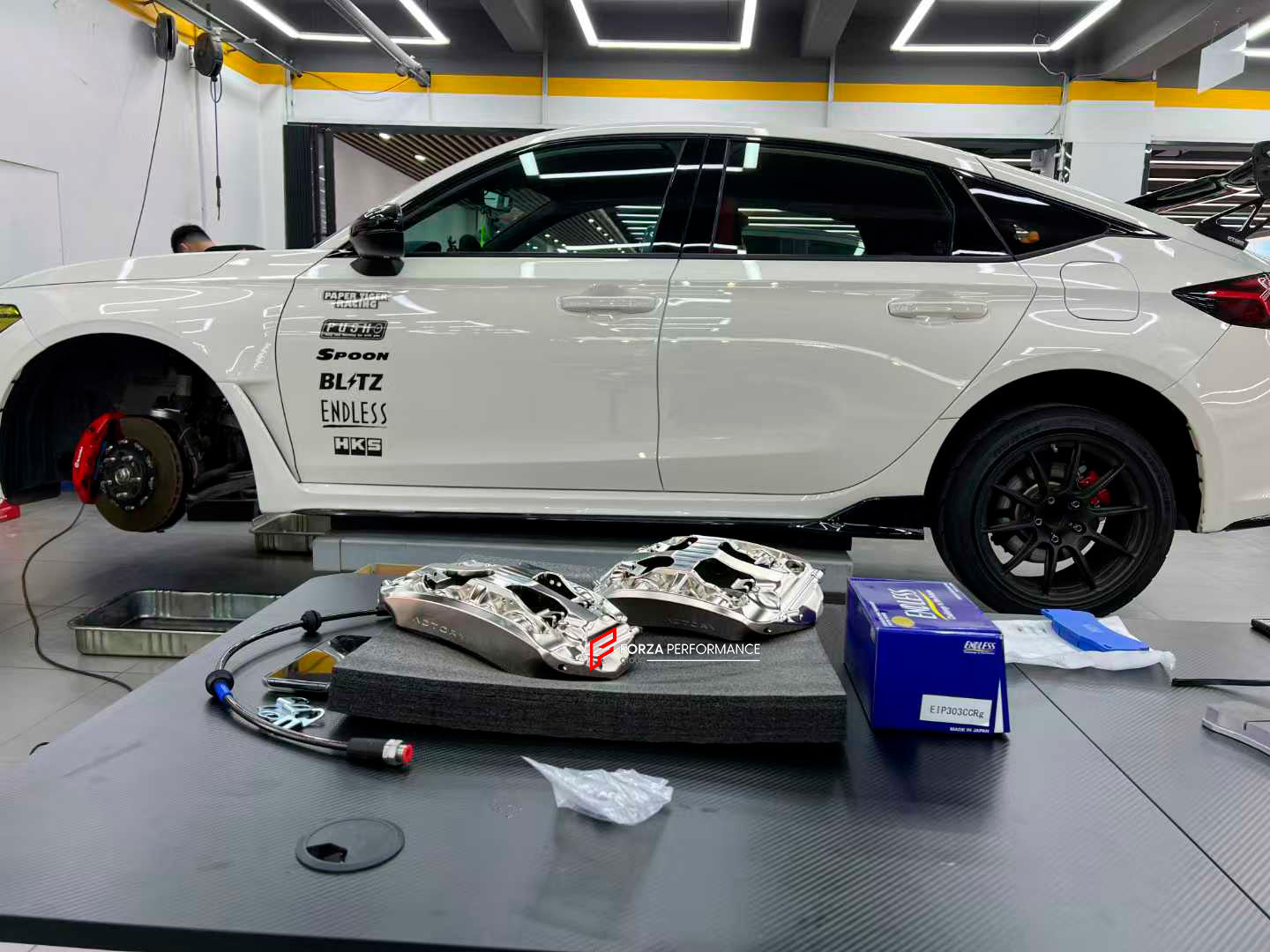 ADTORY X FORZA PERFORMANCE RACE BIG BRAKE KIT BBK for HONDA CIVIC TYPE R FL5 2022+