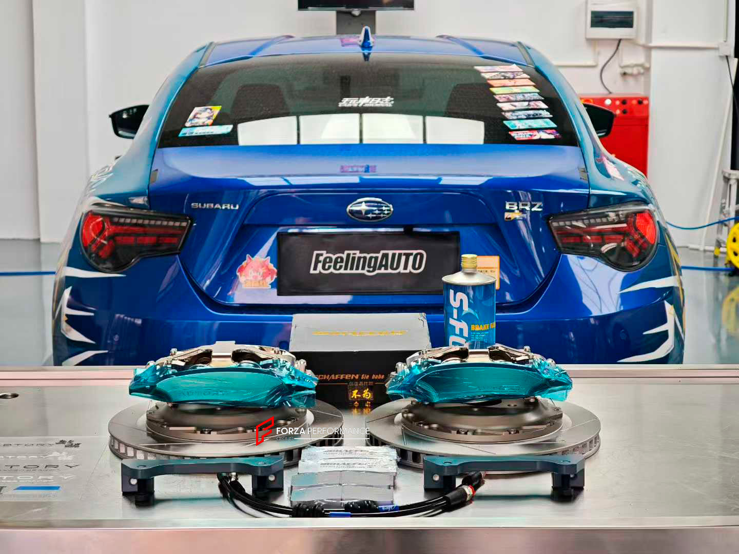 ADTORY X FORZA PERFORMANCE RACE BIG BRAKE KIT BBK for SUBARU BRZ 1 ZN6 ZC6 2012 - 2021
