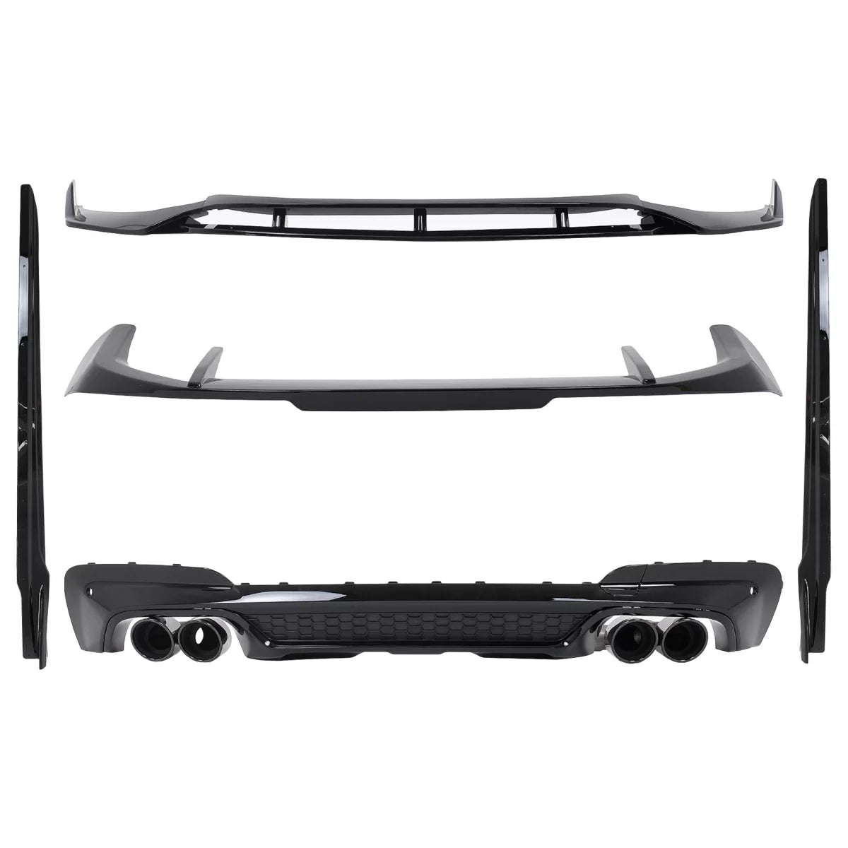 Aero Body Kit suitable for BMW X3 G01 M-Tech (2018-2020) Black Knight Design – product image 1