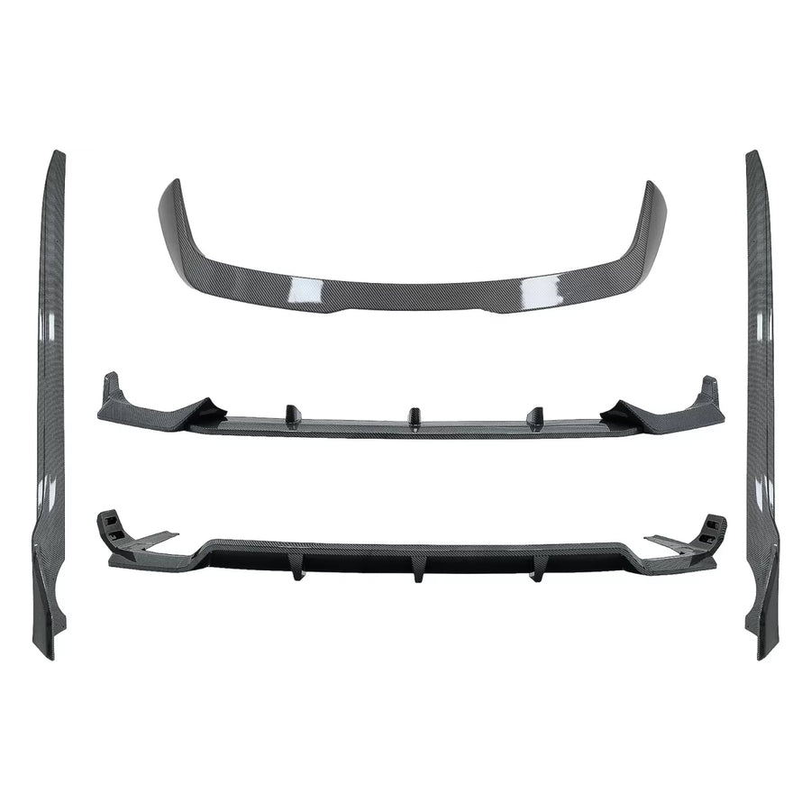 Aero Body Kit suitable for BMW X7 G07 (2018-2022) M-Tech Black Knight Design Carbon Fiber Look – product image 1