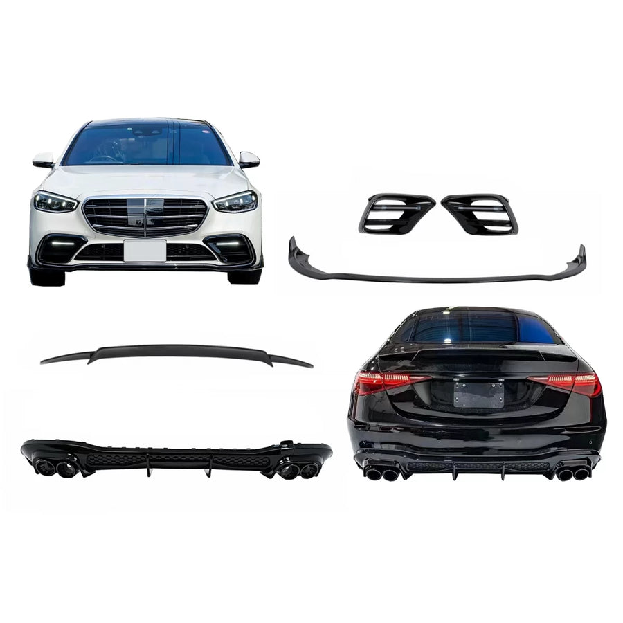Aero Body Kit suitable for Mercedes S-Class W223 Limousine Sport Line (2020-up) – product image 1