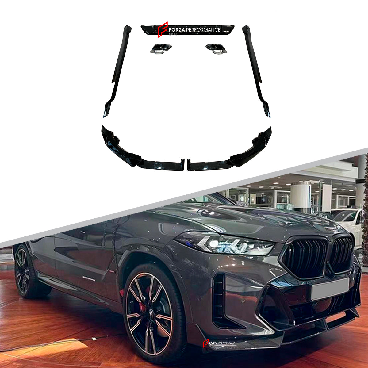 AERO KIT for BMW X6 G06 LCI F96 LCI 2024 - 2026