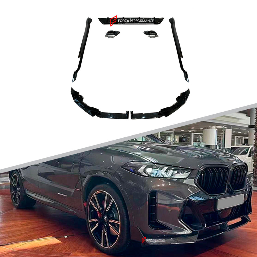 Buy Now AERO KIT for BMW X6 G06 LCI F96 LCI 2024 - 2026 and upgrade car parts from SIR Tuning at the Best Price. Headlights, Tail lights, Bodykits, Navigations, body kit and more - Fast & Free Shipping within Europe, US & Worldwide.