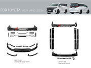 AERO KIT for TOYOTA ALPHARD AH40 2023+