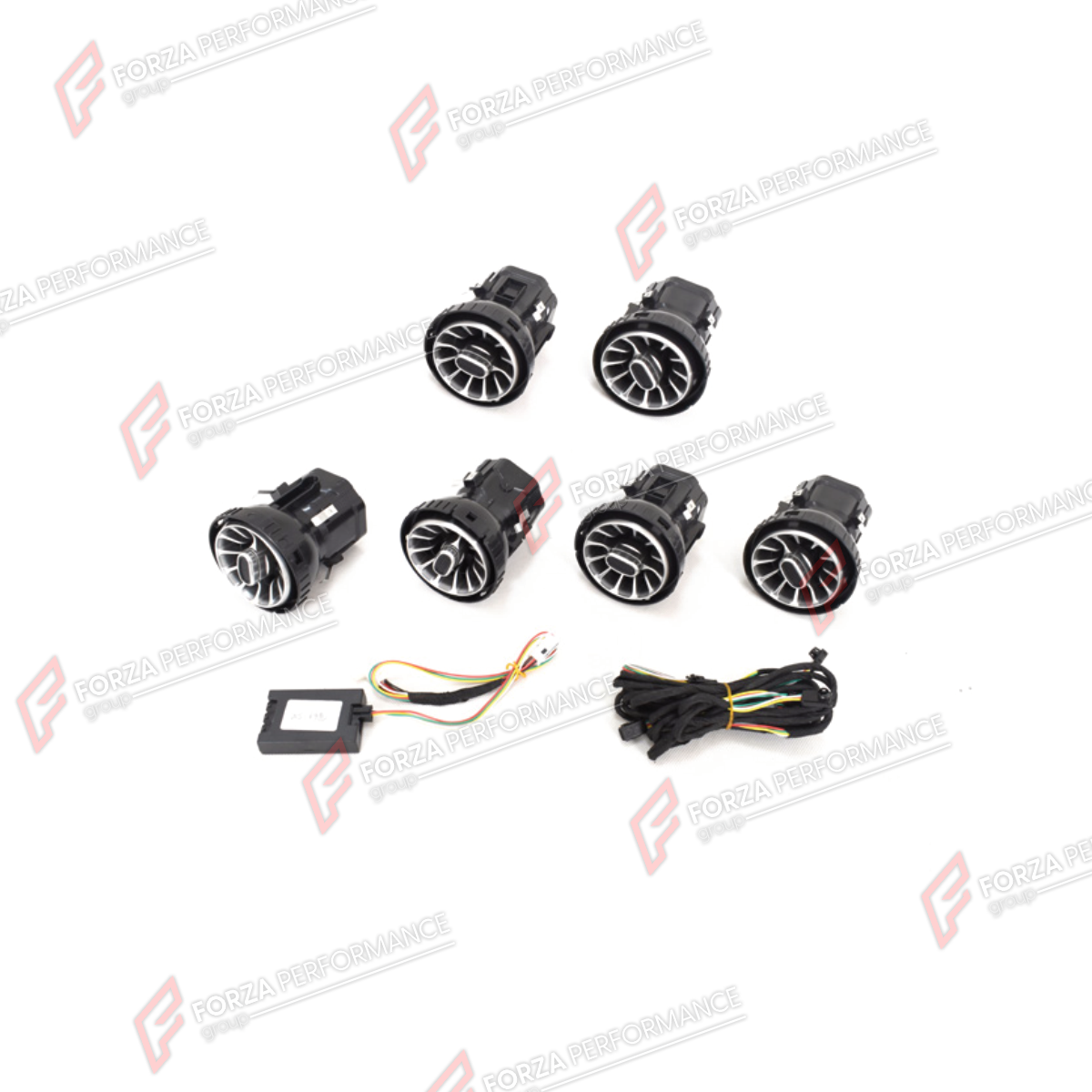 AIR VENTS WITH AMBIENT LIGHTS for MERCEDES-BENZ G-CLASS W464 G63 G350 G350D G400D G500 G550 2019 - 2024