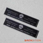 ALPINA B3 INTERIOR BADGE REPLICA REPLACEMENT B5 B6 B8 B9 B12