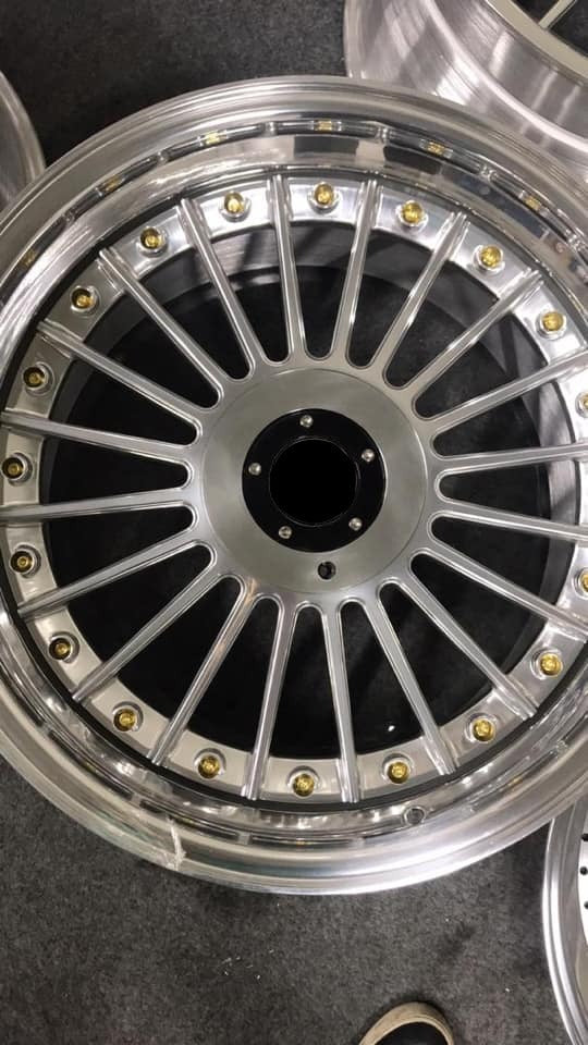 3-Piece FORGED WHEELS FOR BMW E34 E38 5 SERIES 7 SERIES