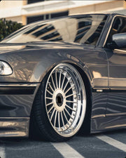 3-Piece FORGED WHEELS FOR BMW E34 E38 5 SERIES 7 SERIES