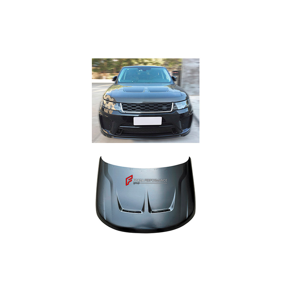 ALUMINIUM HOOD BONNET for LAND ROVER RANGE ROVER SPORT SVR 2014 - 2022