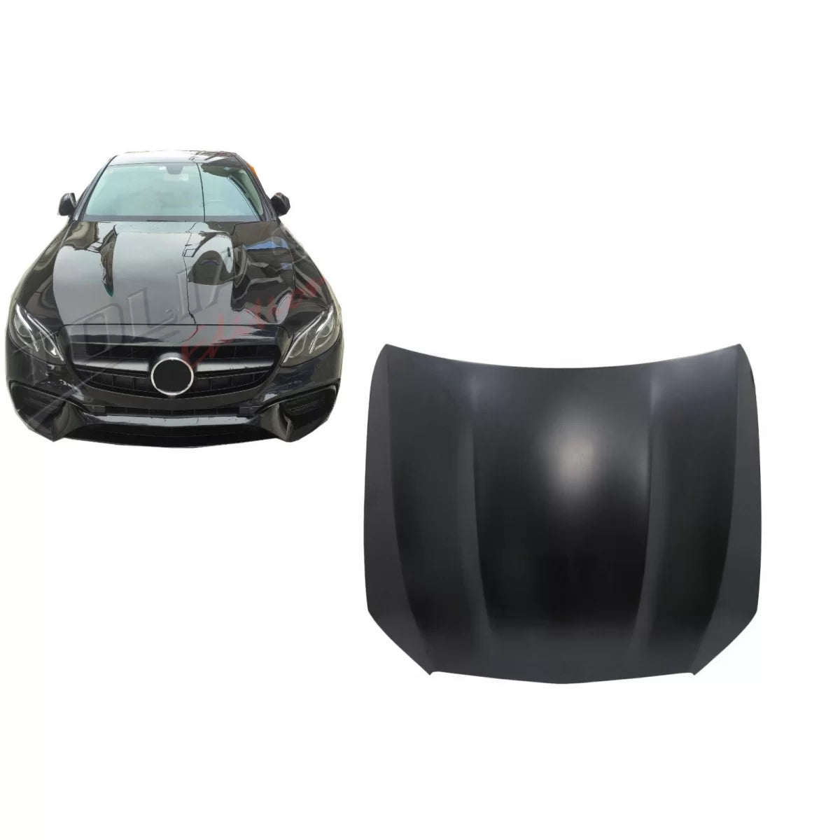 Aluminum Hood Bonnet suitable for Mercedes E-Class W213 S213 Limousine T-Modell (2016-Up) E63 Design – product image 1