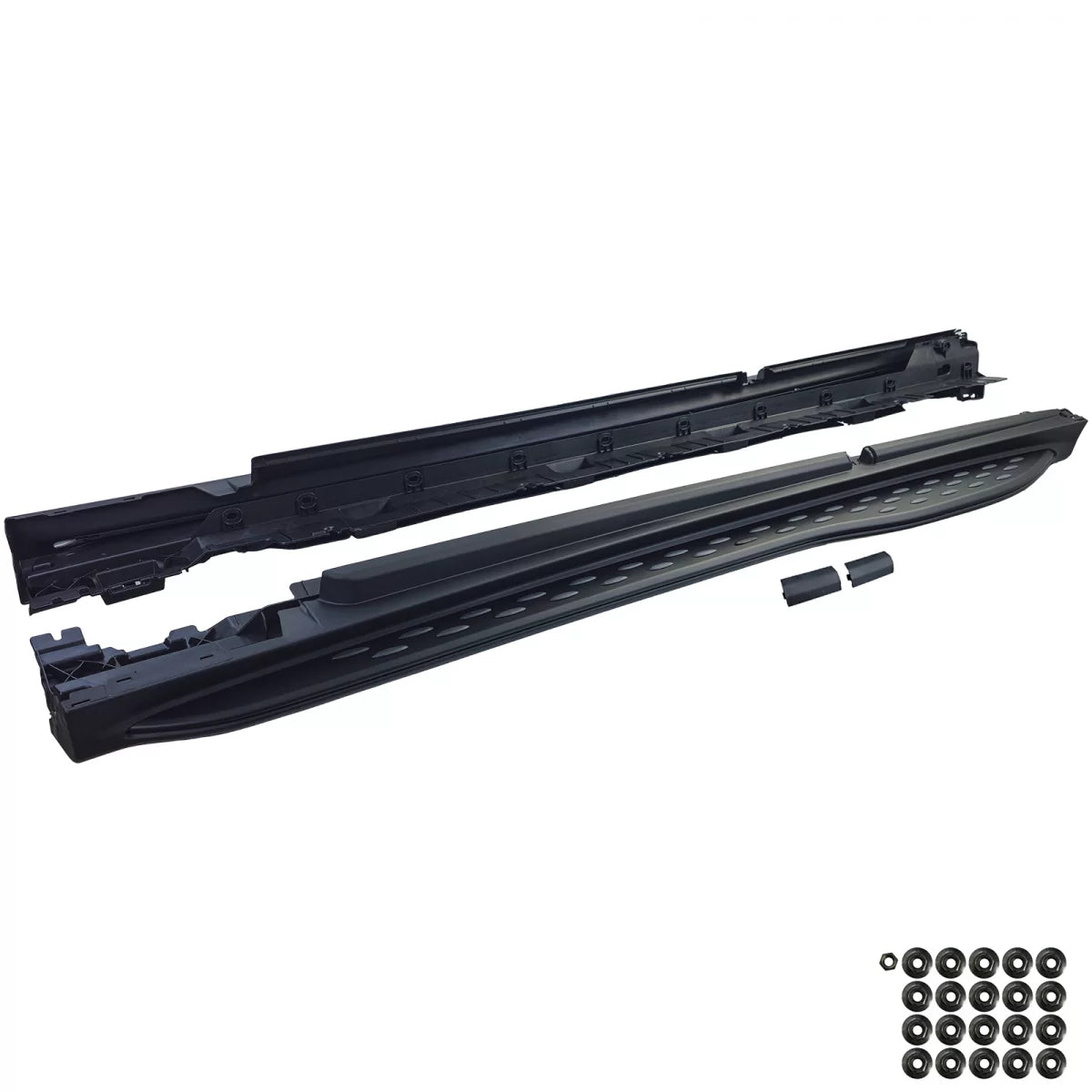 Aluminum running boards OE Style Black Edition fits Mercedes GLC X254 C254 Coupe – product image 1