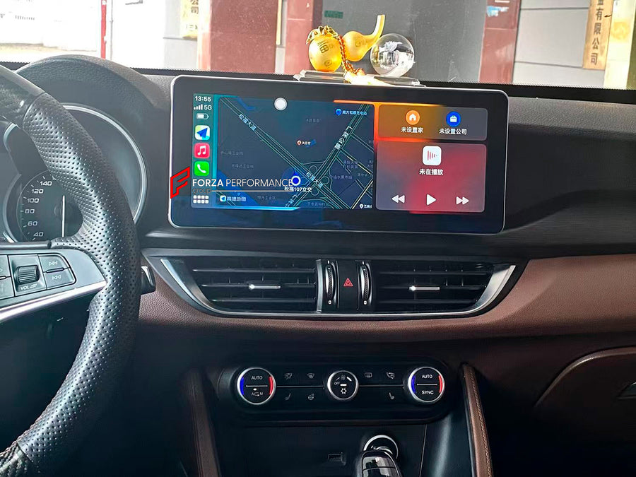 Buy Now ANDROID CAR RADIO MULTIMEDIA SCREEN UPGRADE for ALFA ROMEO GIULIA 2015-2022 and upgrade car parts from SIR Tuning at the Best Price. Headlights, Tail lights, Bodykits, Navigations, body kit and more - Fast & Free Shipping within Europe, US & Worldwide.