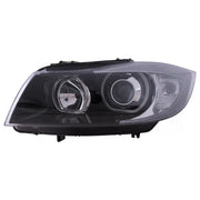 Angel Eyes Headlights suitable for BMW 3 Series E90 E91 (03.2005-2011) Black – product image 2