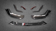 DRY CARBON FRONT LIP CANARDS for AUDI A7 4K8 2018+