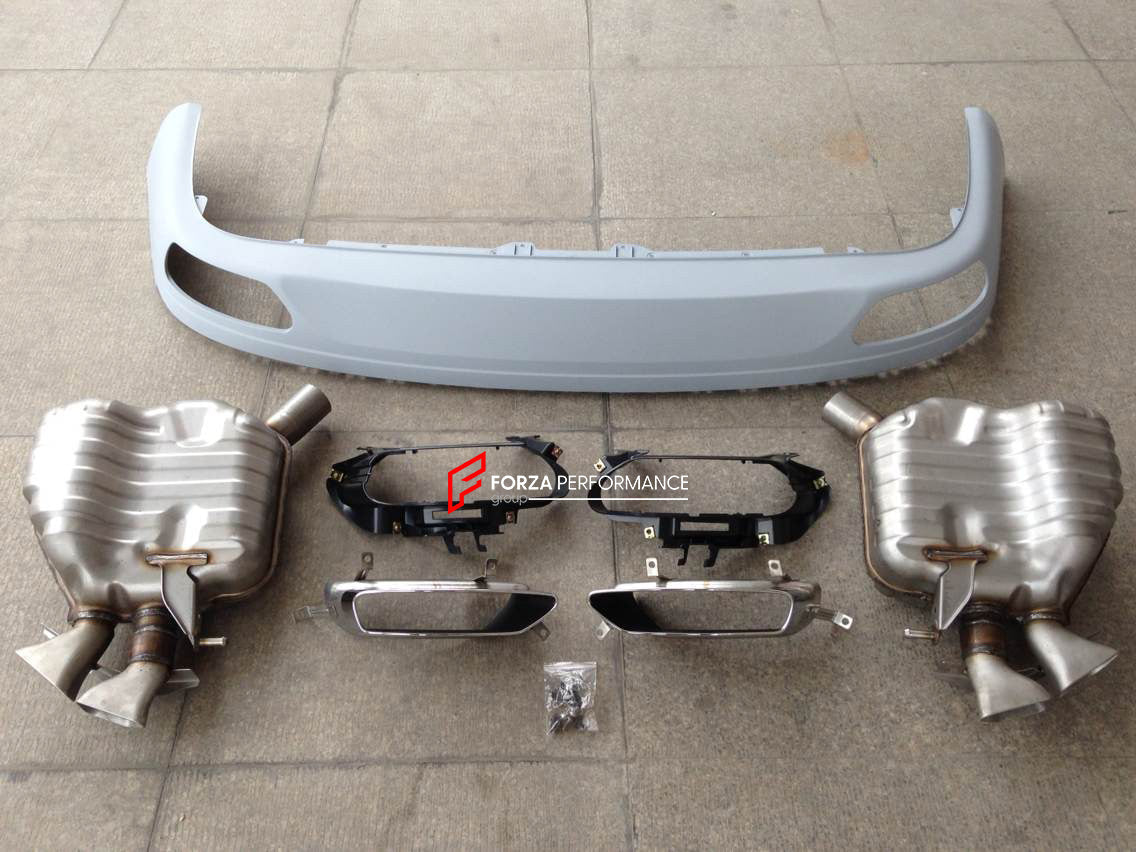 UPGRADE REAR DIFFUSER for AUDI A8 D4 2013 - 2018 upgrade to W12