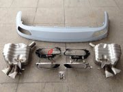UPGRADE REAR DIFFUSER for AUDI A8 D4 2013 - 2018 upgrade to W12