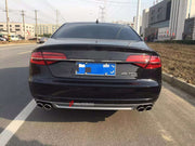 UPGRADE REAR DIFFUSER for AUDI A8 D4 2013 - 2018 upgrade to W12