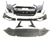 RS 6 FRONT BUMPER ASSEMBLY FOR AUDI A6 C8 2020+