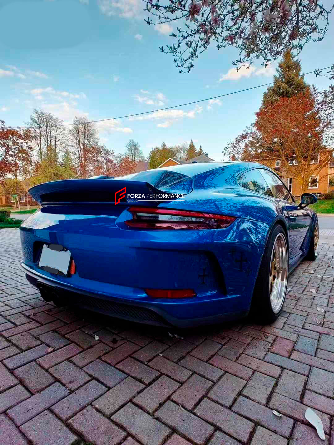 AUTHENTIC DARWINPRO DUCKTAIL REAR SPOILER for PORSCHE 911 991.2 GT3 2015 - 2020