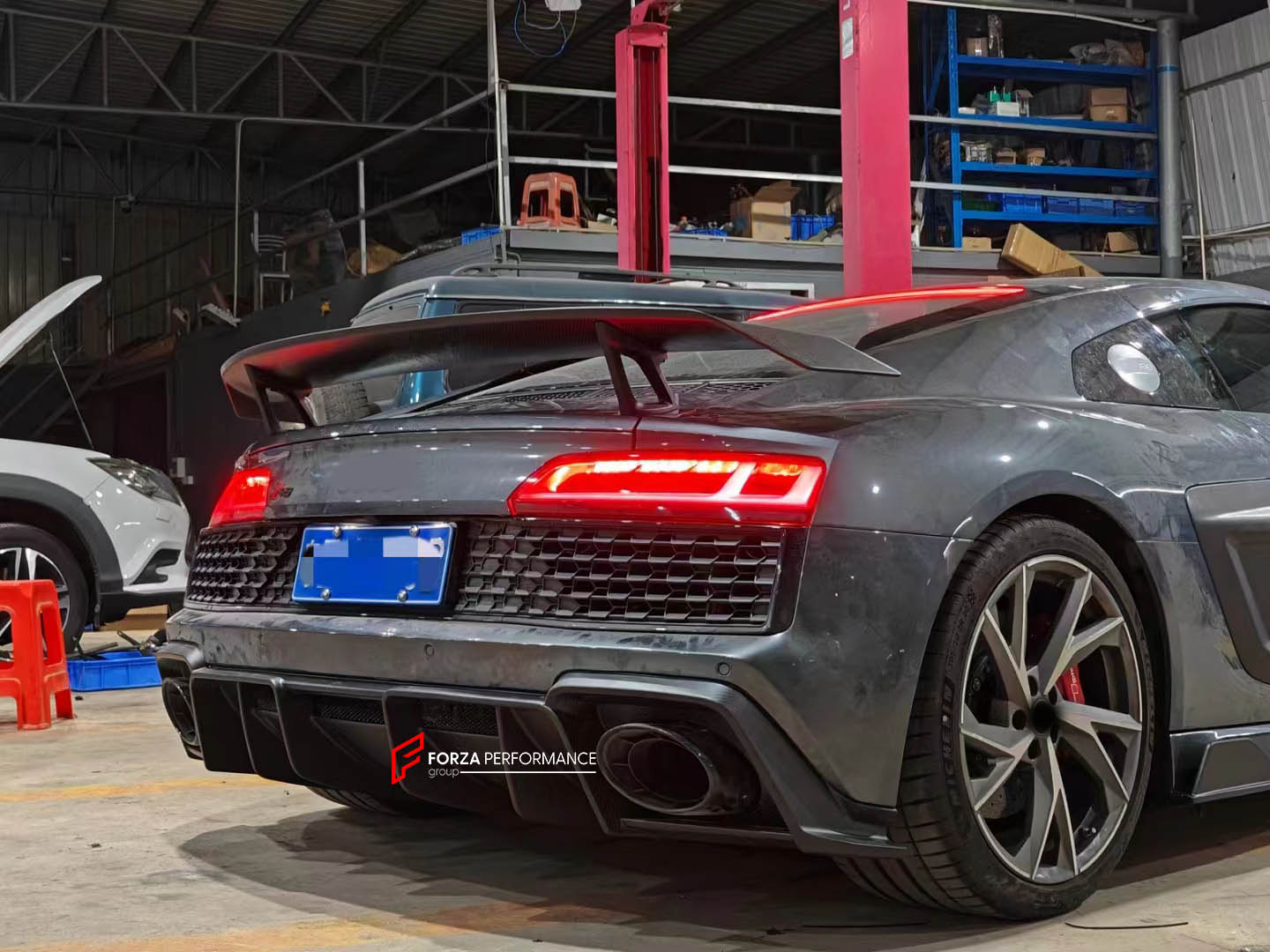 AULENA DRY CARBON BODY KIT FOR AUDI R8 4S 2019 - 2023