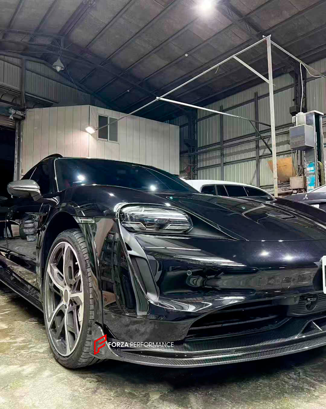 AUTHENTIC AULENA DRY CARBON BODY KIT for PORSCHE TAYCAN J1.1 2020 - 2024