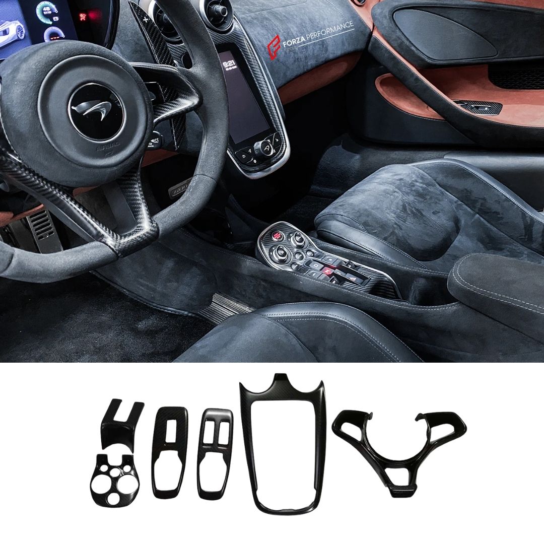 AUTHENTIC DARWINPRO DRY CARBON INTERIORS for MCLAREN 540C 570S 570GT 600LT 2015 - 2021