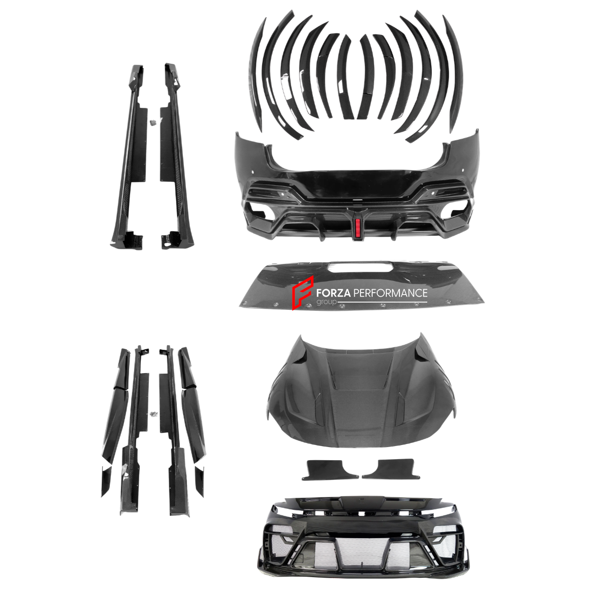AUTHENTIC DARWINPRO CARBON WIDE BODY KIT for FERRARI PUROSANGUE F175 2023+ iMP Design