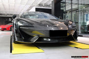 AUTHENTIC DARWINPRO CARBON FRONT BUMPER COVER for MCLAREN 540C 570S 570GT 600LT 2015 - 2021