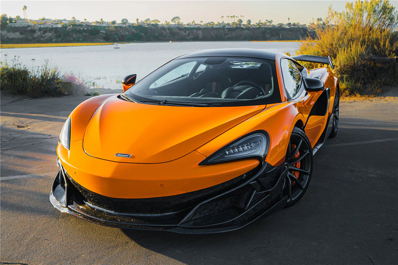 AUTHENTIC DARWINPRO CARBON FRONT LIP for MCLAREN 600LT 570S 2015 - 2021 BKSS