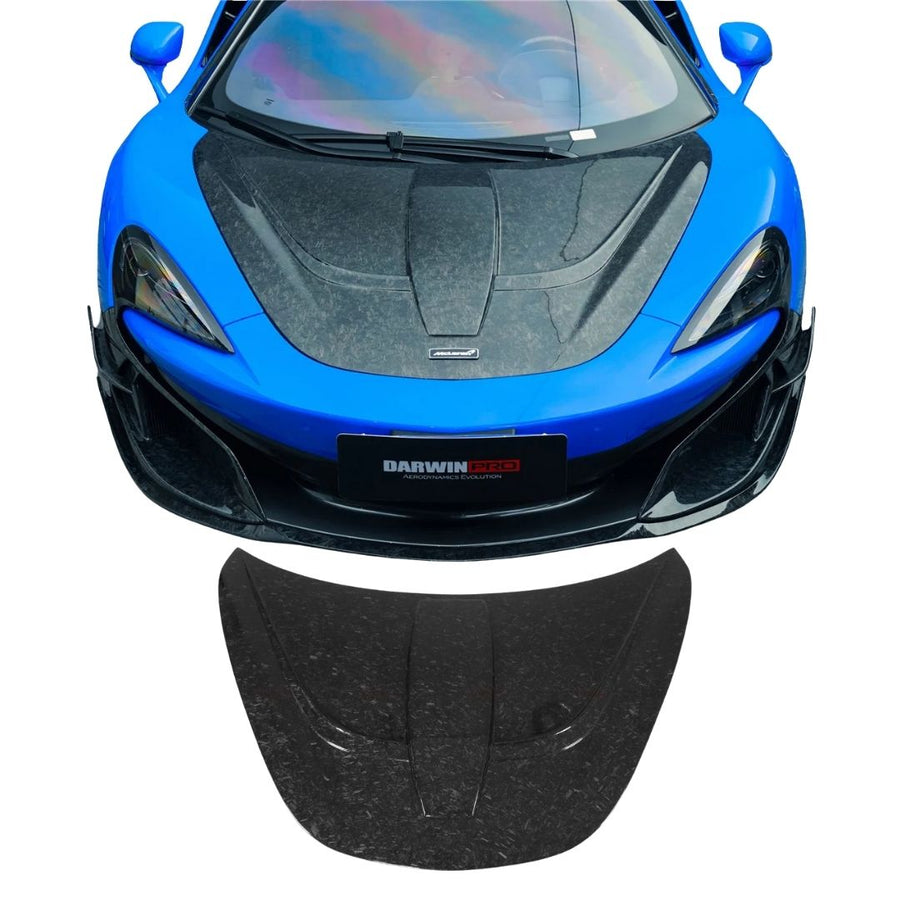 Buy Now AUTHENTIC DARWINPRO CARBON HOOD BONNET for MCLAREN 540C 570S 570GT 600LT 2015 - 2021 BKSSII and upgrade car parts from SIR Tuning at the Best Price. Headlights, Tail lights, Bodykits, Navigations, body kit and more - Fast & Free Shipping within Europe, US & Worldwide.