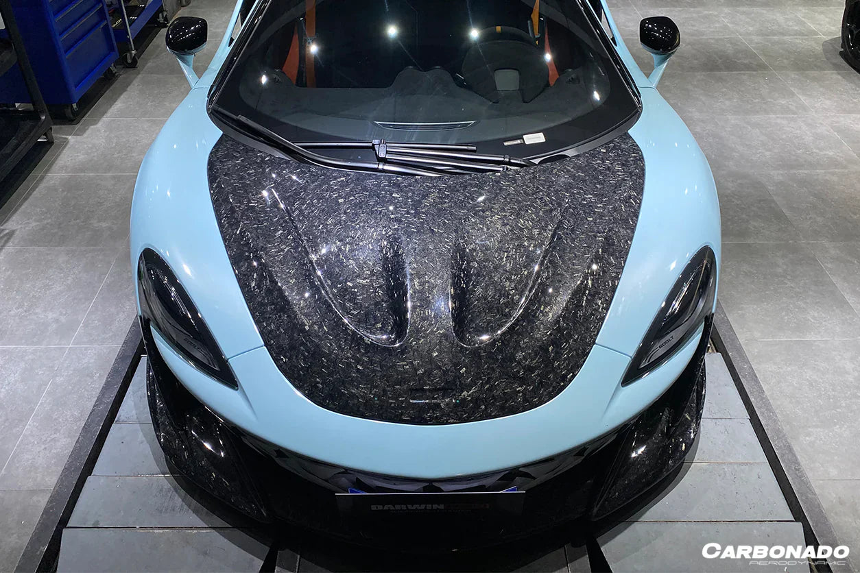 AUTHENTIC DARWINPRO CARBON HOOD BONNET for MCLAREN 540C 570S 570GT 600LT 2015 - 2021 P1 Style
