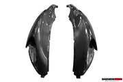 AUTHENTIC DARWINPRO DRY CARBON FRONT FENDERS for MCLAREN 540C 570S 570GT 600LT 2015 - 2021 MSO
