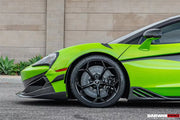 AUTHENTIC DARWINPRO CARBON SIDE SKIRTS for MCLAREN 540C 570S 600LT 2015 - 2021 BKSS