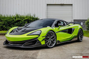 AUTHENTIC DARWINPRO CARBON SIDE SKIRTS for MCLAREN 540C 570S 600LT 2015 - 2021 BKSS