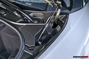 AUTHENTIC DARWINPRO DRY CARBON FRONT TRUNK OPENING SURROUND TRIM SET for MCLAREN 540C 570S 570GT 600LT 2015 - 2021