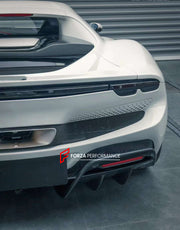 AUTHENTIC DARWINPRO DRY CARBON REAR DIFFUSER for FERRARI 296 GTB