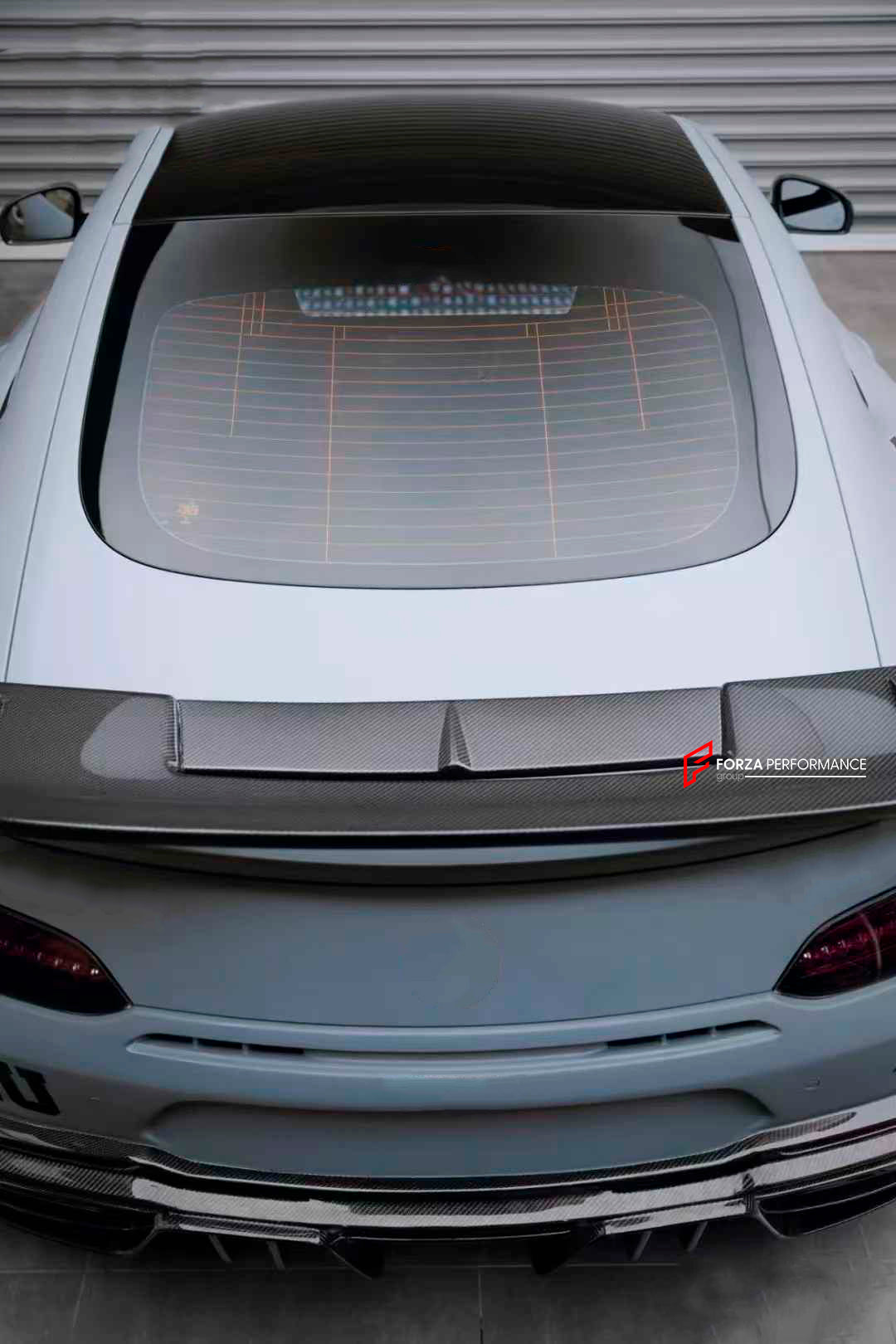 AUTHENTIC DARWINPRO DRY CARBON SPOILER for MERCEDES BENZ AMG GT C190 GTC 2014 - 2023