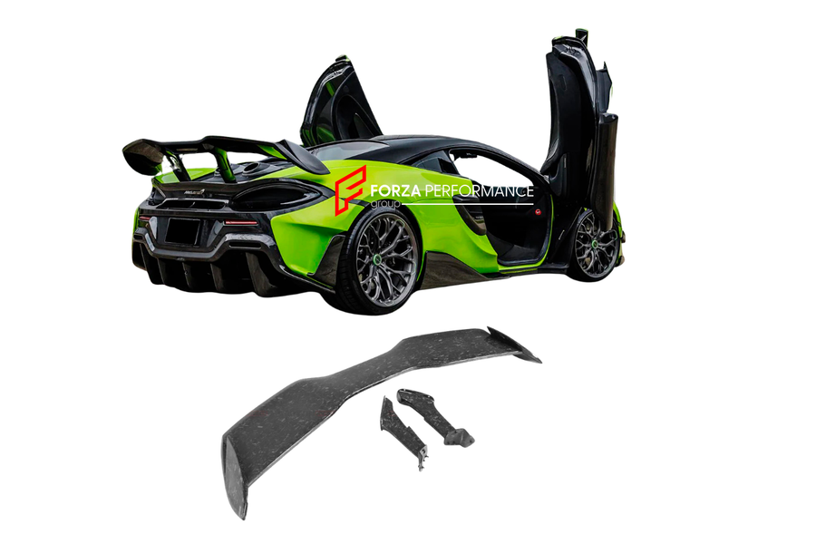 Buy Now AUTHENTIC DARWINPRO DRY CARBON TRUNK SPOILER for MCLAREN 600LT 2018 - 2021 BKSS and upgrade car parts from SIR Tuning at the Best Price. Headlights, Tail lights, Bodykits, Navigations, body kit and more - Fast & Free Shipping within Europe, US & Worldwide.