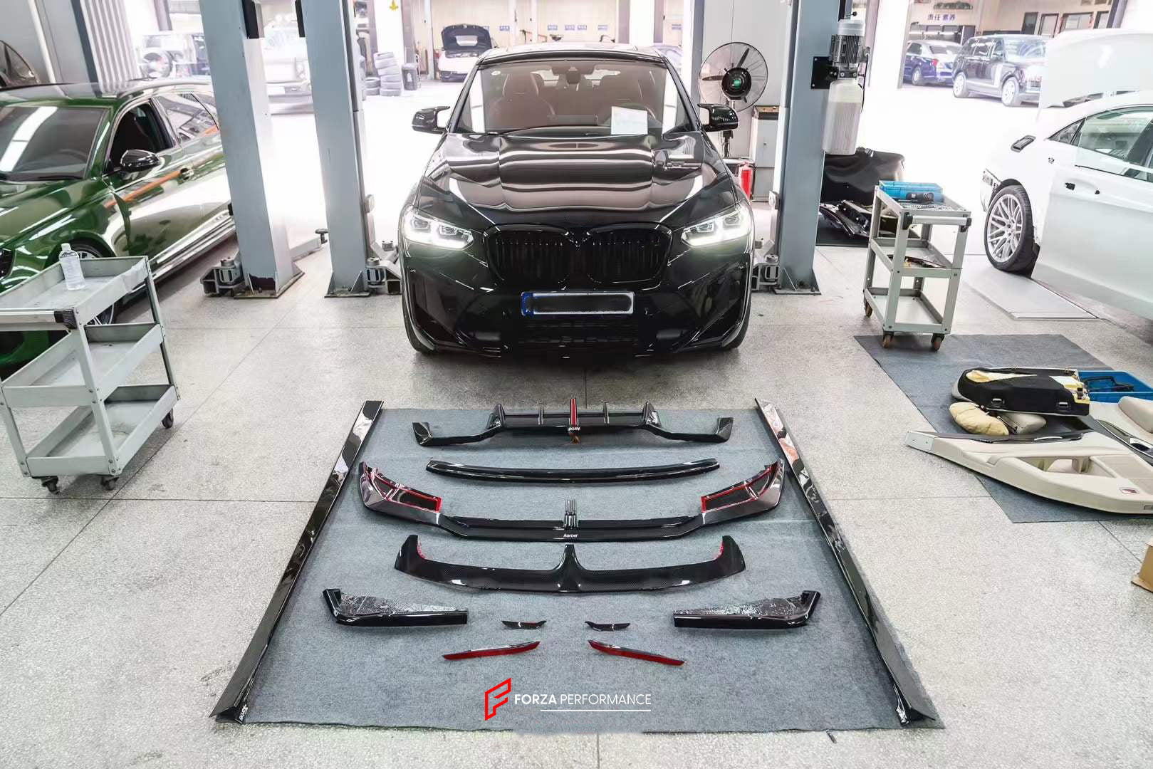 AUTHENTIC KARBEL CARBON FIBER BODY KIT for BMW X4M F98 LCI 2019+