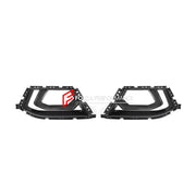 AUTHENTIC SOOQOO CARBON FRONT BUMPER AIR VENT TRIMS for BMW M3 G80 G81 2020+ M4 G82 G83 2021+