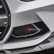 AUTHENTIC SOOQOO CARBON FRONT BUMPER AIR VENT TRIMS for BMW M3 G80 G81 2020+ M4 G82 G83 2021+