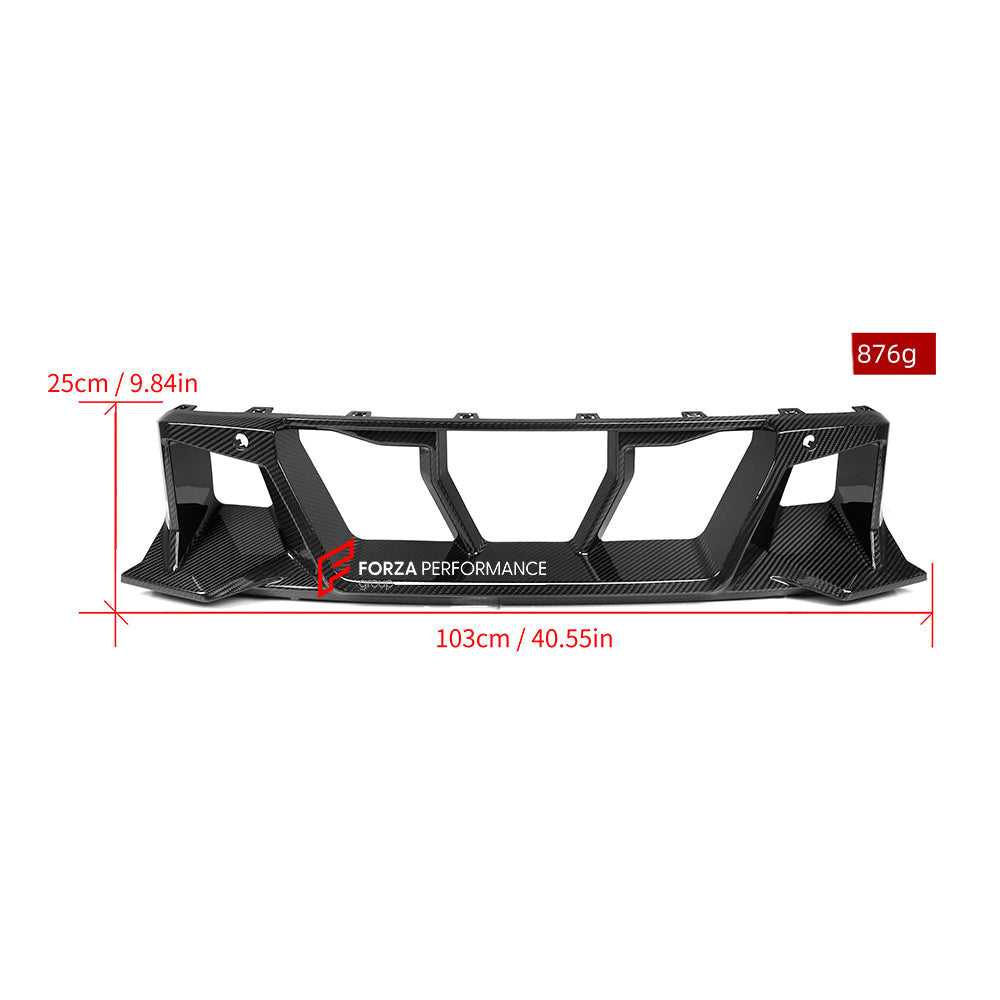 AUTHENTIC SOOQOO CARBON FRONT BUMPER CENTER TRIM for BMW M2 G87 2023+