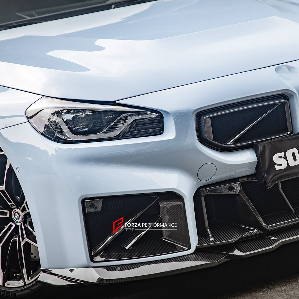 AUTHENTIC SOOQOO CARBON FRONT DUCT for BMW M2 G87 2023+