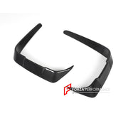 AUTHENTIC SOOQOO CARBON FRONT BUMPER CANARDS for BMW M2 F87 2015 - 2021