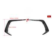 AUTHENTIC SOOQOO CARBON FRONT BUMPER CANARDS for BMW M2 F87 2015 - 2021