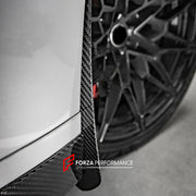 AUTHENTIC SOOQOO CARBON MUD FLAPS for BMW M3 G80 G81 2020+ M4 G82 G83 2021+