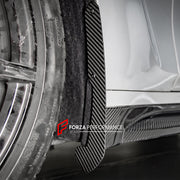 AUTHENTIC SOOQOO CARBON MUD FLAPS for BMW M3 G80 G81 2020+ M4 G82 G83 2021+